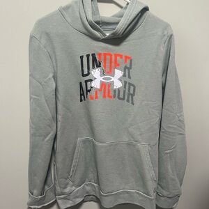 Under Armour Youth XL Gray Hoodie